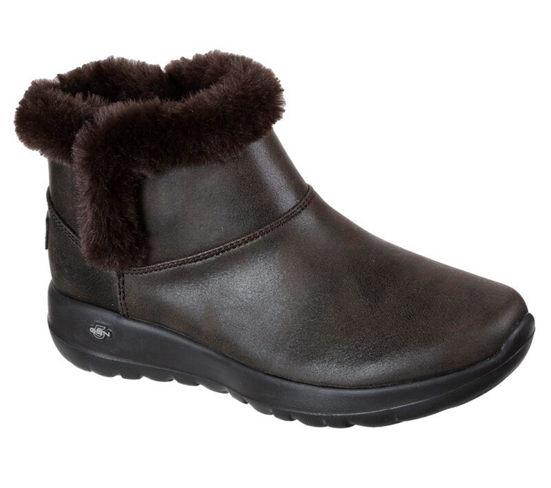 Skechers On The Go Joy - Endeavor - Womens Boots Chocolate [AU-EI8898]